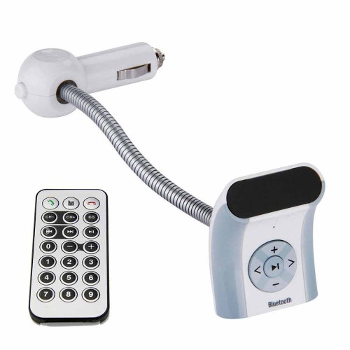 Vivavoce Auto Bluetooth Braccio Flessibile Fm Mp3